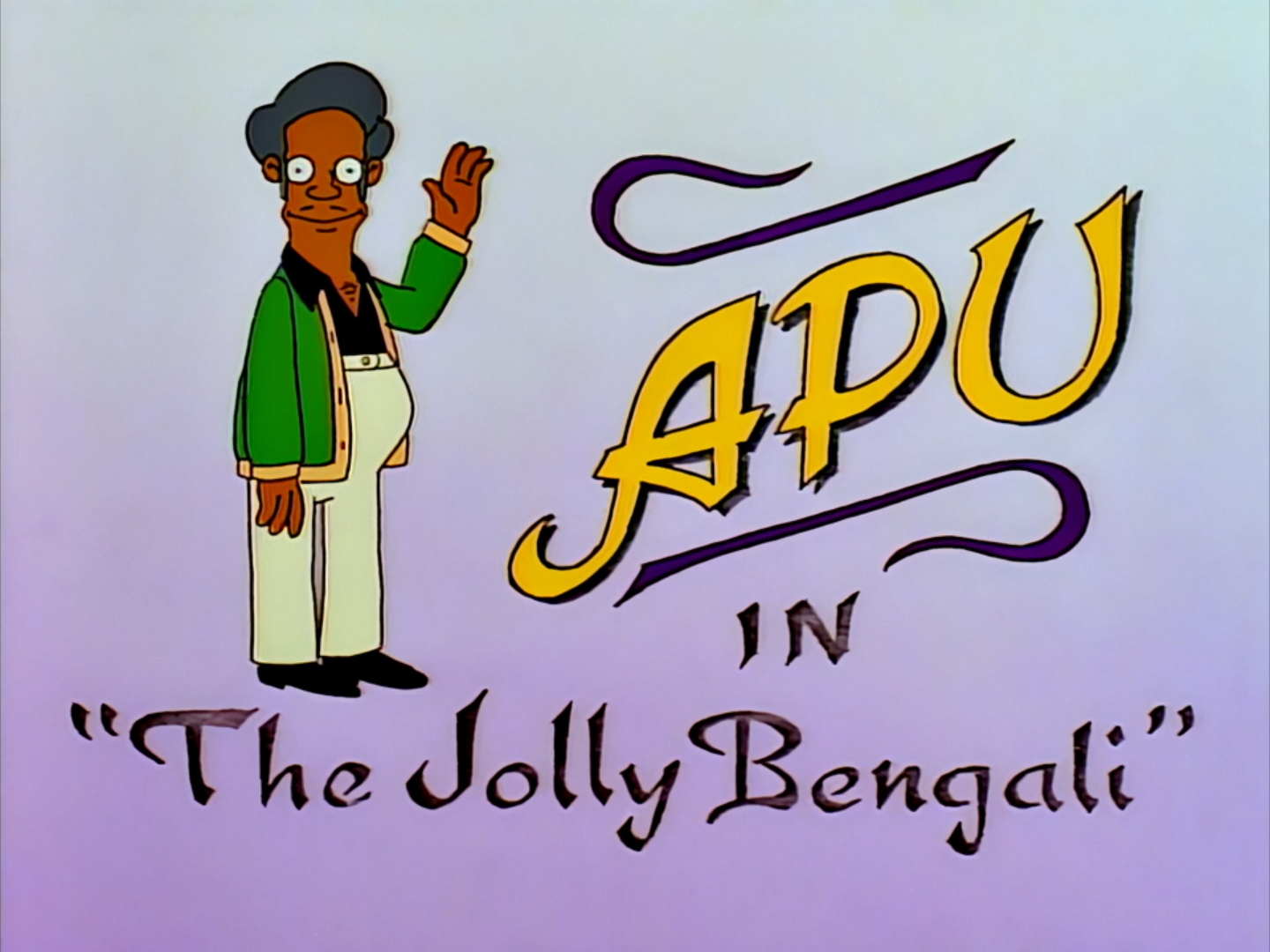 Apu From the Simpsons is Technically Bengali